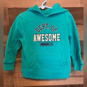 Gently worn Jumping Beans Hooded Sweatshirt toddler boys size 3T.